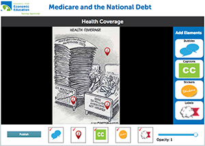 Image Annotation Tool for Health Coverage Cartoon